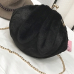  Fashion Black Plush  Crossbody Bags