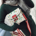  Fashion Embroidery Flower Decorative White PU Crossbody Bag