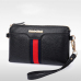  Fashion Zipper Design Black PU Clutches Bags