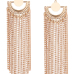  Fashion Tassel Design Gold Metal Earring