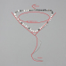  Fashion Tassel Design Silver Metal Necklace