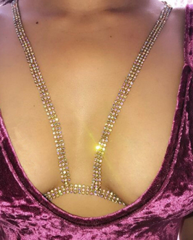 Fashion Crystal Body Chain