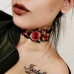 Fashion Embroidery Fabric Choker