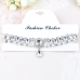 Fashion Rhinestone Decorative White Crystal Choker