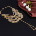 Fashion Tassel Design Multilayer Gold Metal Body Chain