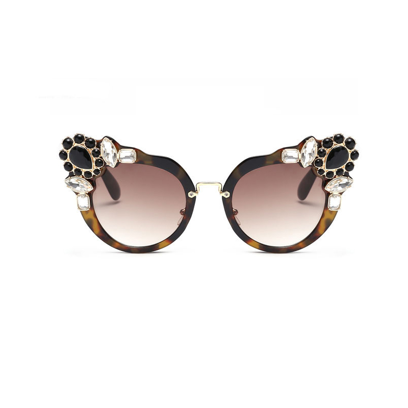  Euramerican Leopard Frame Design PC Sunglasses