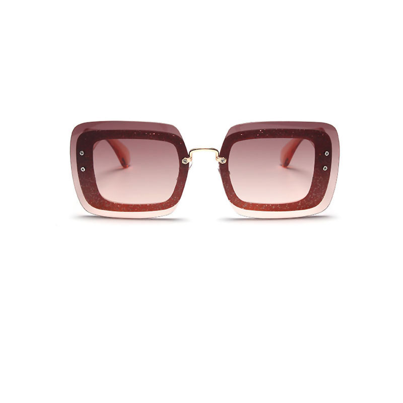  Fashion Gradient Orange PC Sunglasses