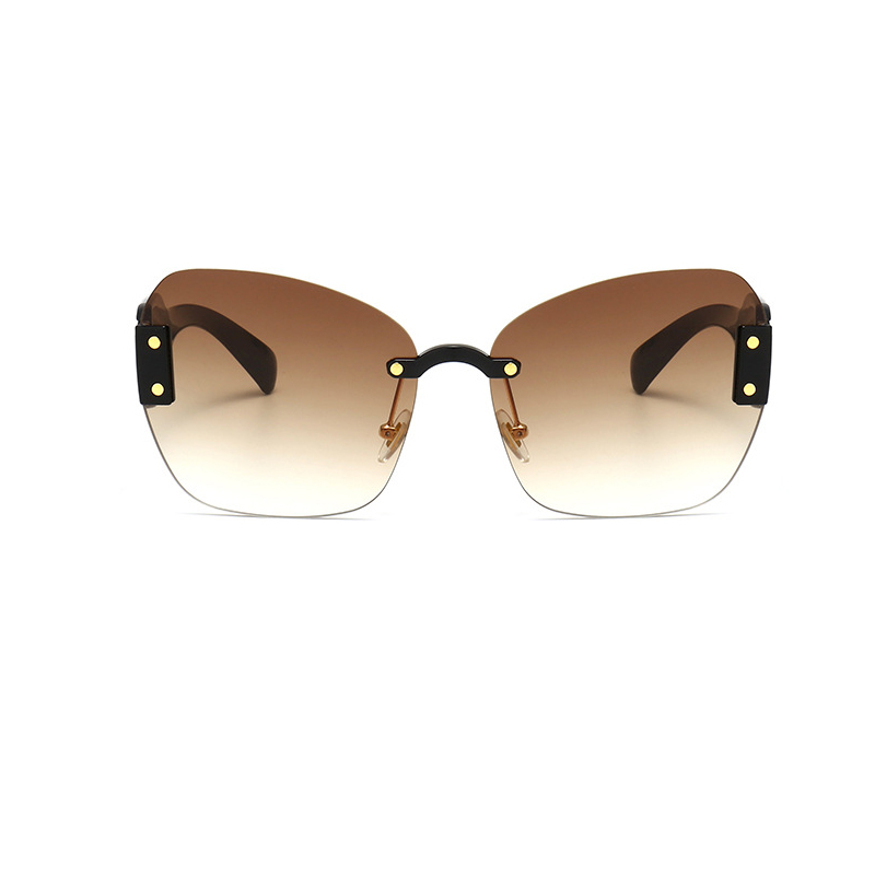  Fashion Gradiente Camel PC Sunglasses