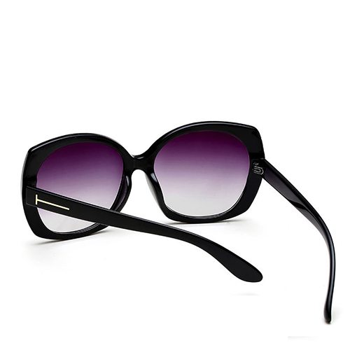 Fashion Black Metal Sunglasses