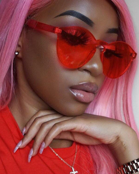 Fashion Red PC Sunglasses