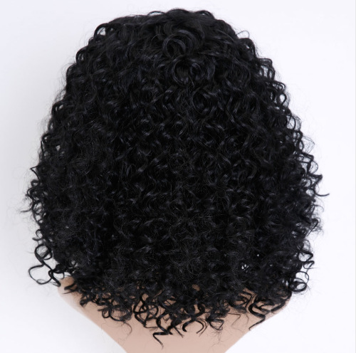 African wigs European and American wigs women's short curly hair African small curly explosive head synthetic headgear #95144