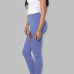  Trendy High Waist Embroidered Design Blue Denim Pants