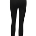 Cotton Blends Solid High Leggings