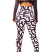 Stylish High Waist Letters Printed Qmilch Pants