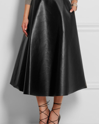  Trendy Mid Black Leather Mid Calf Skirts