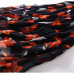 Printed silk halter dress summer high - end women's temperament silk silk train train full head MIDI skirt #95063