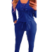  Cotton Blends Solid Regular Jumpsuits