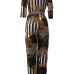  Euramerican V Neck Printed Polyester One-piece Jumpsuits