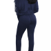  Leisure Dew Shoulder Royalblue Polyester One-piece Jumpsuits