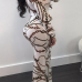  Polyester Print Regular Jumpsuits