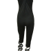  Qmilch Solid Skinny Jumpsuits