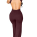 Healthy Fabric Solid Skinny Jumpsuits