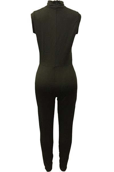 Qmilch Solid Skinny Jumpsuits