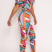 Stylish Digital Printing Qmilch One-piece Skinny Jumpsuits