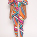 Stylish Digital Printing Qmilch One-piece Skinny Jumpsuits