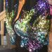  Euramerican Round Neck Sequined Decorative Polyester Jacket