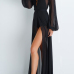 Sexy See-Through Black Polyester Cover-Ups