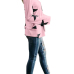  Polyester O Neck Long Sleeve Geometric Blouses&Shirts