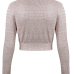  Euramerican Turtleneck See-Through Pink Polyester T-shirt(Without Bra)