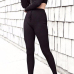 Euramerican Dew Shoulder Black Cotton Two-piece Pants Set